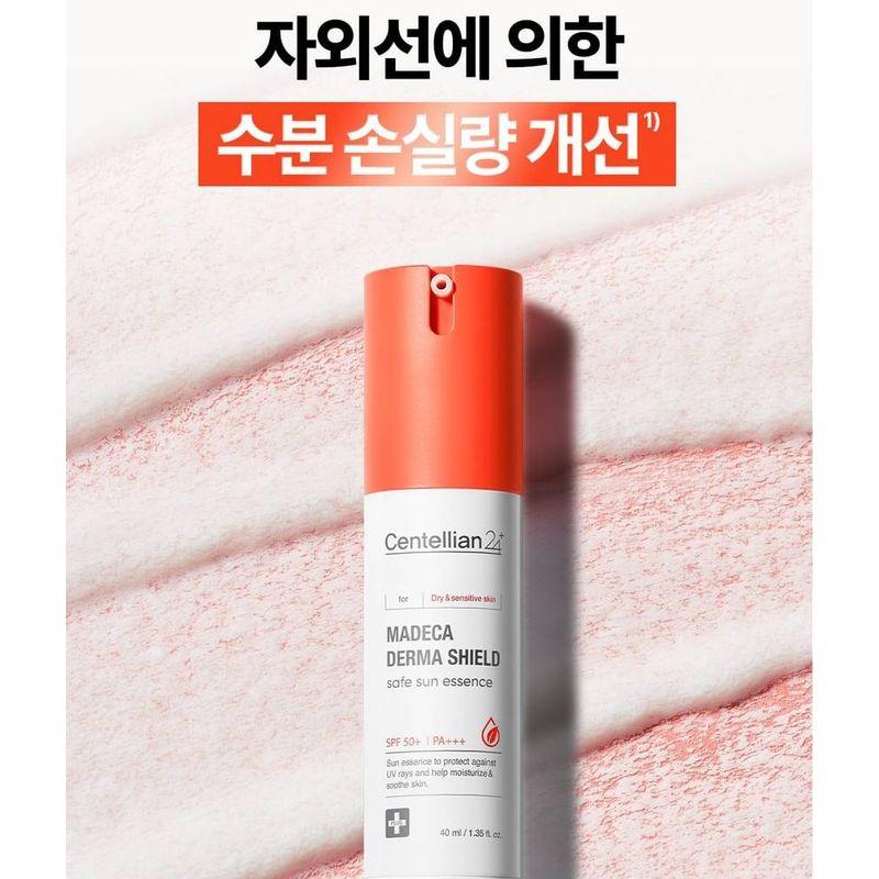CENTELLIAN24 Безопасная солнцезащитная эссенция Madeca Derma Shield