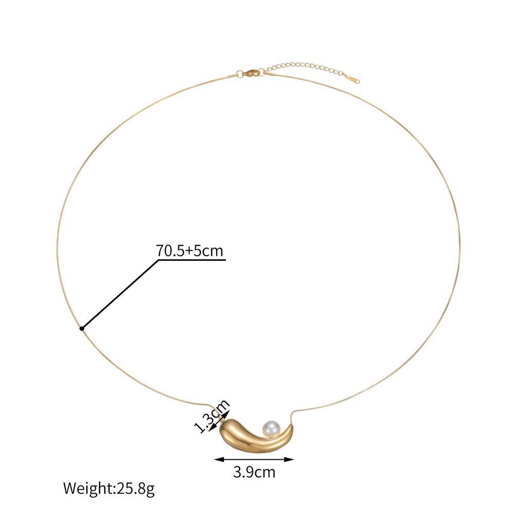 Atoztide Fashion Bohemian Style Ocean Series Pendant Necklace for Women Stainless Steel Multiple Styles Necklace Jewelry Gift