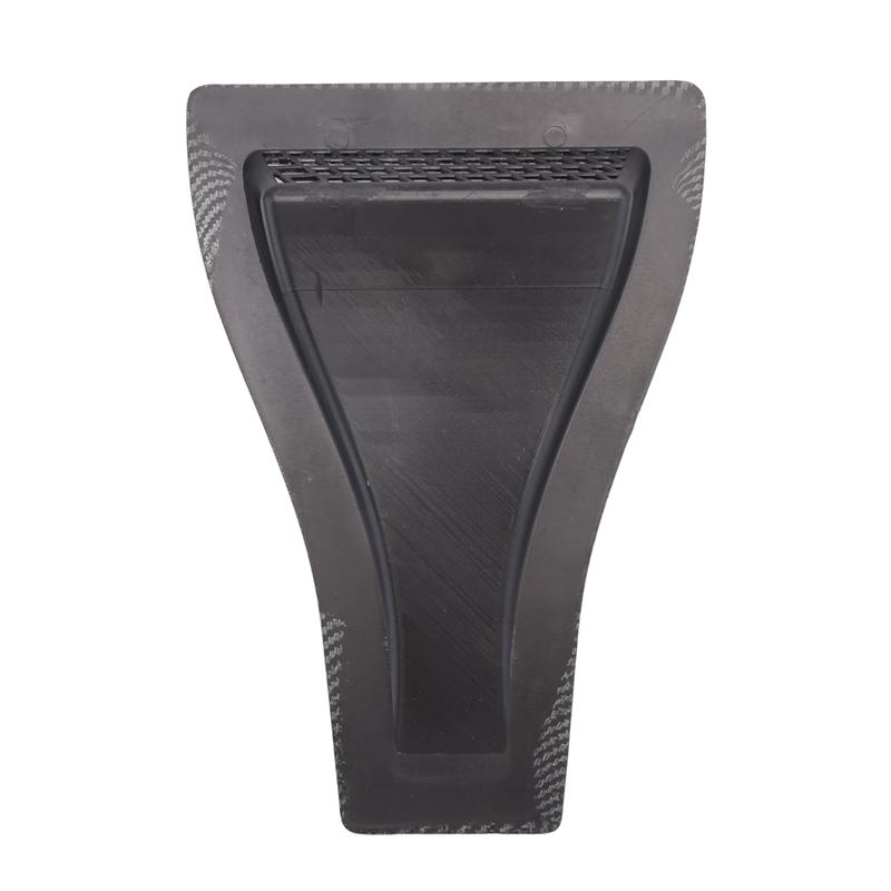 Universal Engine Hood Vent Louvers Air Scoop Bonnet Vent Air Intake Cover Carbon Look Car Parts Car Front Vent