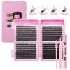 640 Tufts Diy Single Tufts Of False Eyelashes Natural Thick D-Song Segmented Grafting Eyelashes