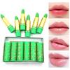 6 шт./кор. 8 г, набор помад, не раздражающий узор в виде бабочки, меняющий цвет, темно-зеленая волшебная помада для женщин