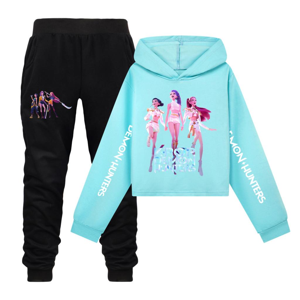 Kpop Demon Hunters Kids Sportswear Set With Cotton Fabric For Active Play