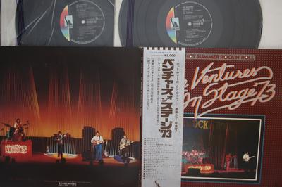 LP Пластинка VENTURES - Жаркий Летний Рок-н-ролл LLP93101B LIBERTY 1973 Япония Оби Рок Б/У