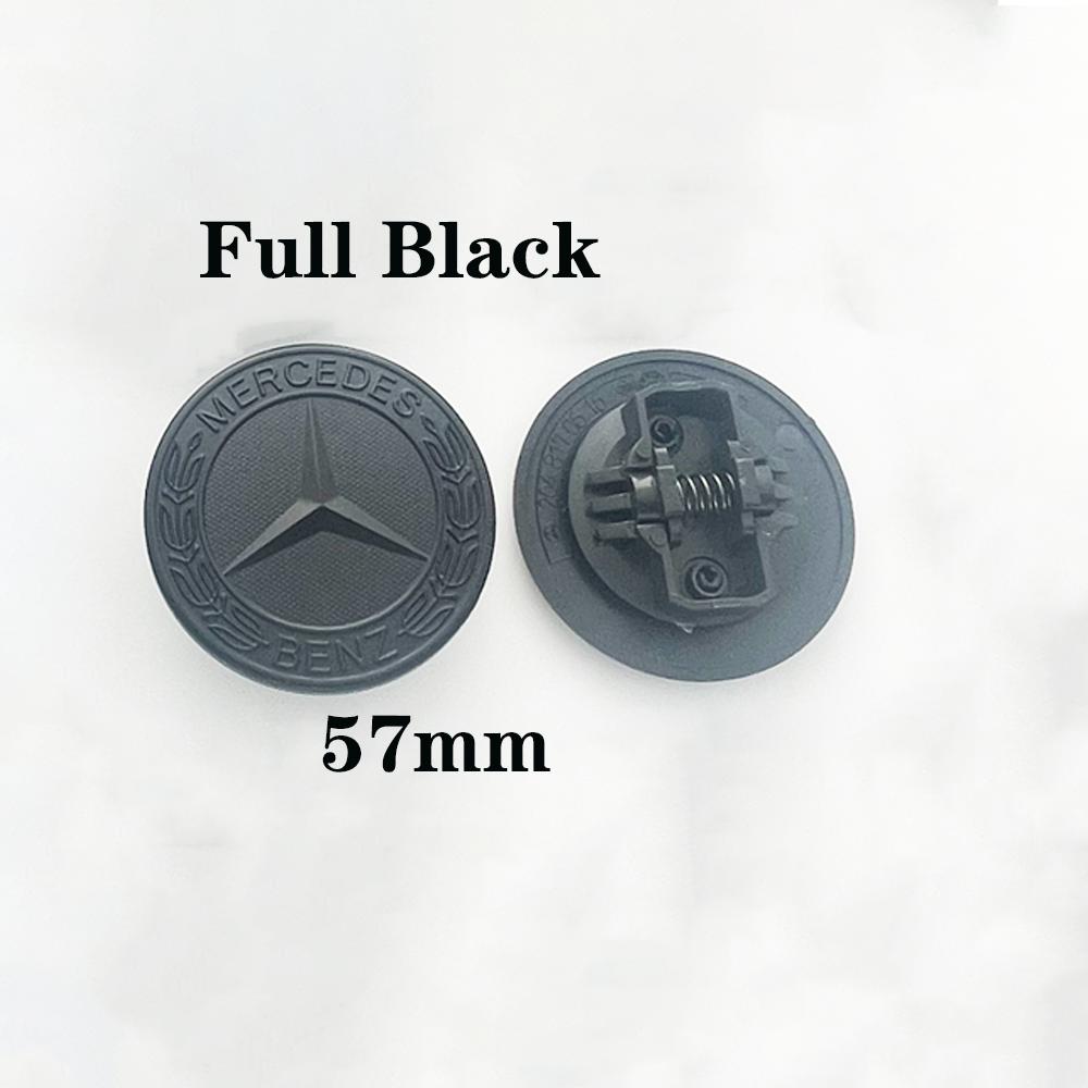 SUK3 A--57mm Car Front Hood Emblem Badge Bonnet Car Accessories For Mercedes Benz AMG W204 W205 W212 W213 W221 W177 W246 GLA GLC CLA