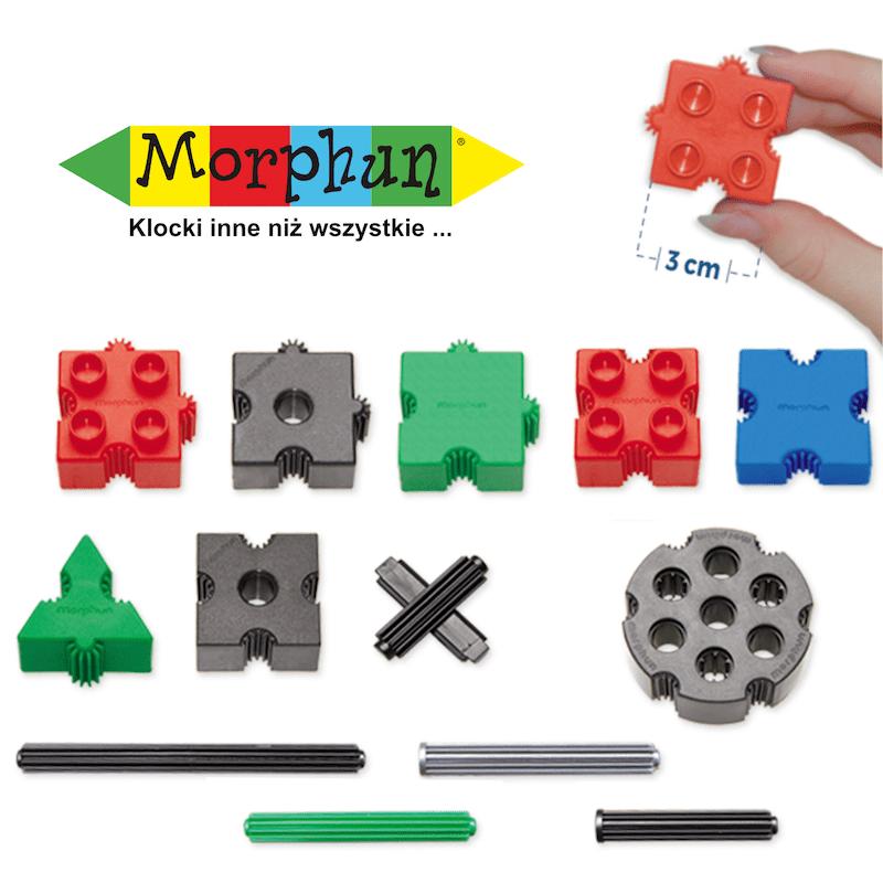 Morphun Junior 500 El. - Klocki Konstrukcyjne