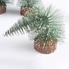 Мини-елка Искусственная новогодняя елка с напылением снега и сосновыми иголками Праздничный домашний офис