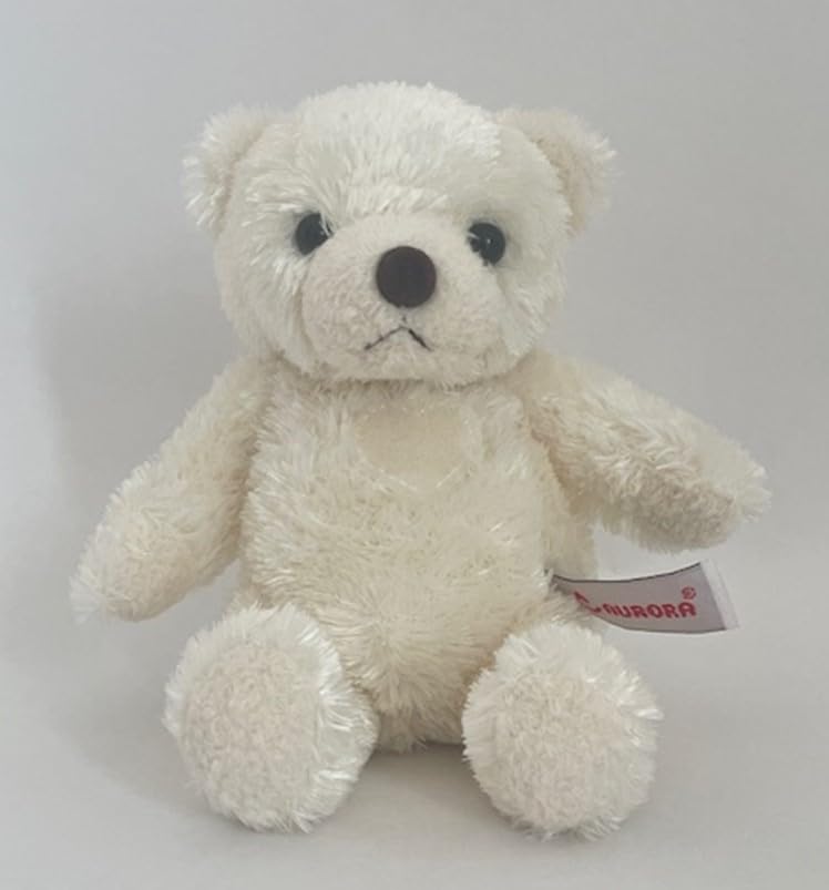 AURORA Heart Teddy Plush Toy, Ivory