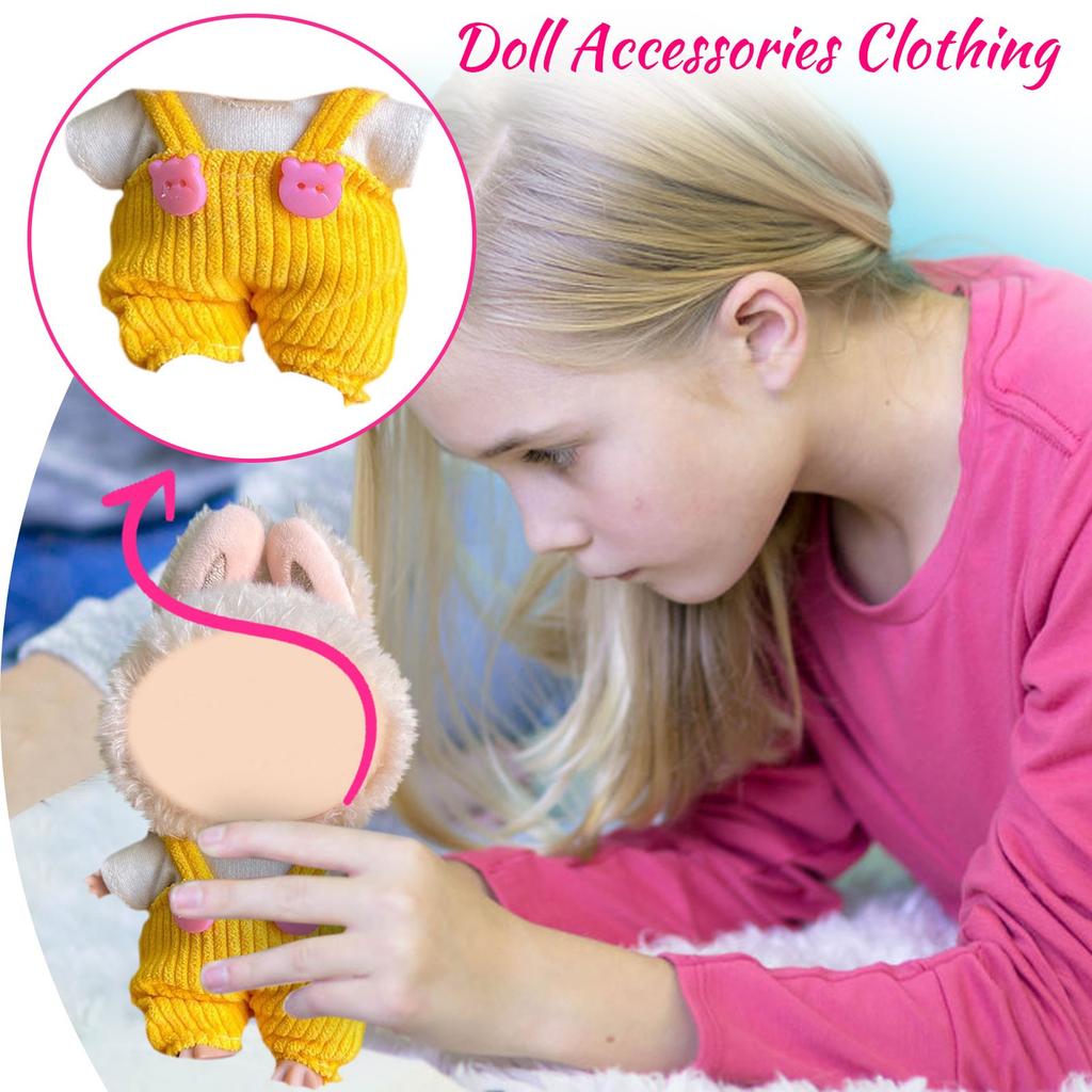 Веселая одежда для кукол, аниме плюшевые игрушки и милые аксессуары, милая одежда для кукол кроссбоди