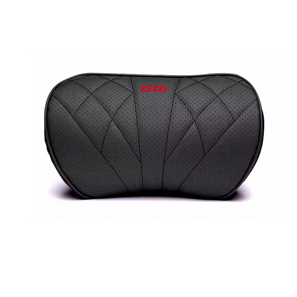 For Hyundai Tucson GDI i20 i30 Solaris Auto Logo Head Rest Accessories Car Headrest Lumbar Support Pillow Waist Backrest Cushion PP19