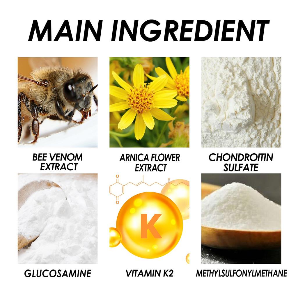 Bee Joint & Soothing Collagen Paste Relieves Joint Muscle Soreness Promotes Massage Joint Health Care Paste