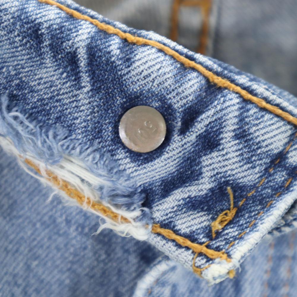 Levi's 90s 519 USA Made Old Denim Pants W29 Blue Jeans Men's Used