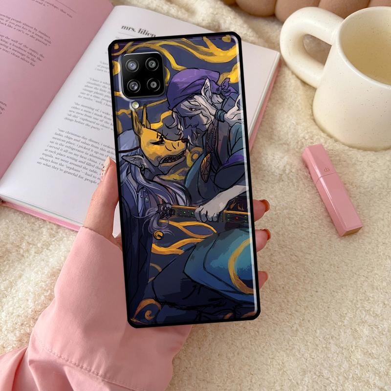 Чехол Ukiyoe mononoke Kusuriuri для Samsung Galaxy A56 A54 A34 A14 A06 A16 A26 A36 A12 A32 A52 A13 A33 A53 A15 A35 A55
