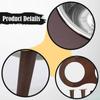 Tilted Cat Food Bowl Raised Pet Feeder Set with Stainless Steel Dishes Non Slip Stand for Kittens Small Dogs