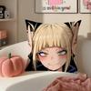 Популярная наволочка для подушки Himiko Toga My Hero Academia, короткий плюш, скрытая молния, чехол для диванной подушки