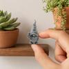 Flower Gnome Figurine, 3D Printed Small Gnome Garden Statue, Cute Dwarf Ornament for Yard, Lawn, Patio Decor