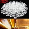 200x Artificial Crystal Chandelier Crafts Decoration Light Reflectors Clear Drop