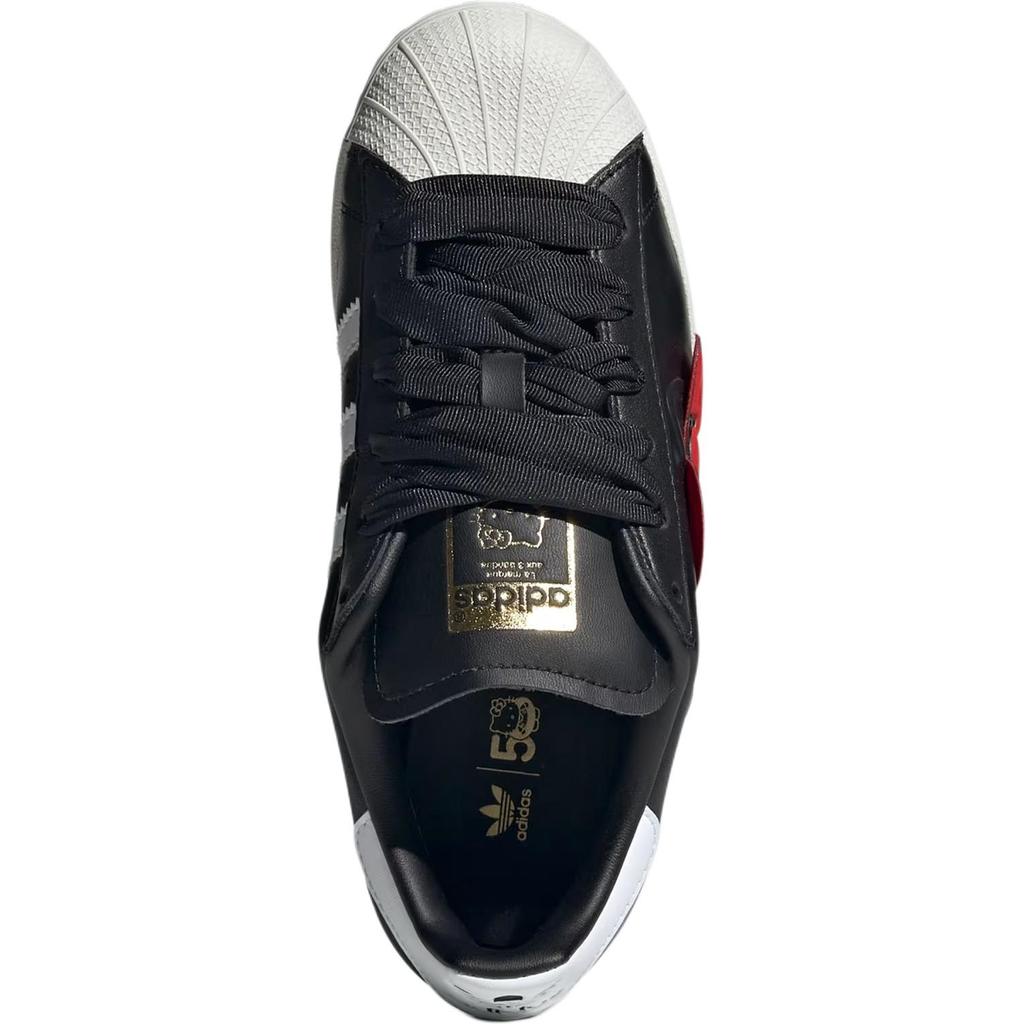 Кроссовки Hello Kitty x adidas Superstar J 50-я годовщина Детские Черный Основной-черный Облачно-белый IG6995