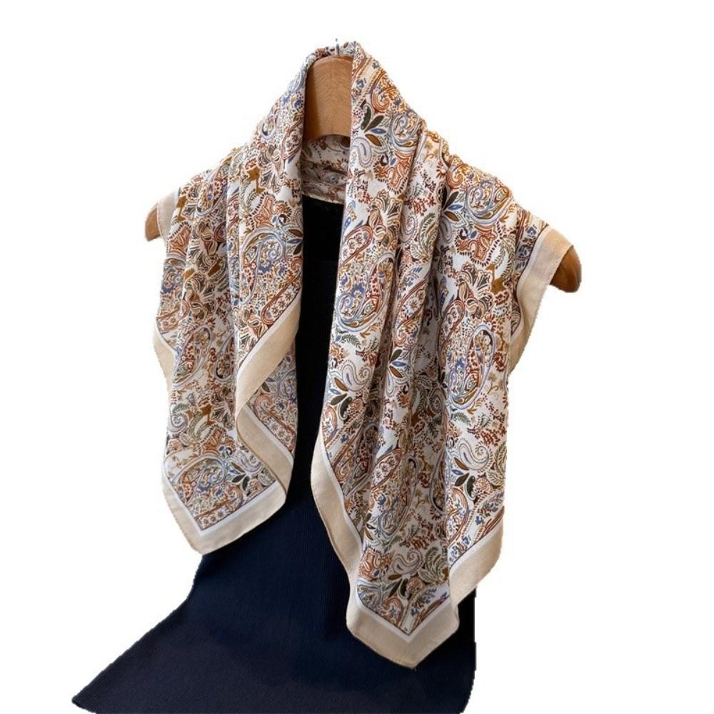 Lightweight Headscarf Warm Bandana Wraps Fashion Square Scarfs Women