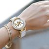 Michael Kors MK6313 Женские часы Parker с белым циферблатом