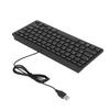 Keyboard 78 Key Mute Ultra Thin Wired Mini USB Interface Desktop Computer Small Language Keyboard