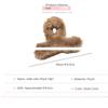 Faux Fur Hair Claw Fluffy Hair Barrettes Hairpins Crab Headwear  Autumn