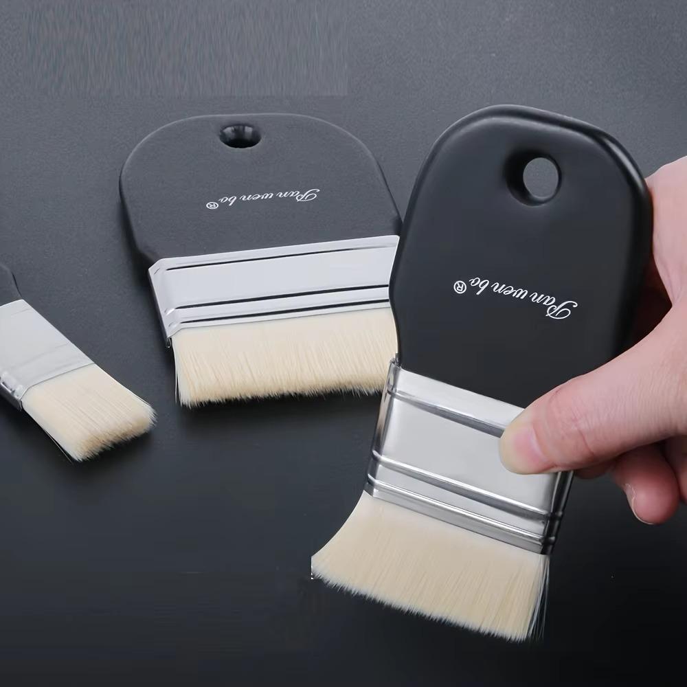 Wooden Handle Painting Brushes Nylon Hair Scrubbing Brush Gifts Paint Brushes  Art Supplies