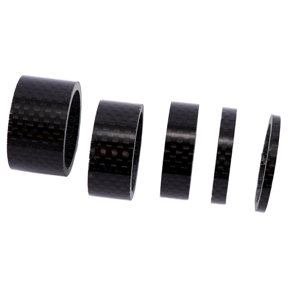 1pcs/5pcs Front fork Bicycle Headset 1-1/8" Carbon Fiber Spacer Spacing Pad Headset ring Washer