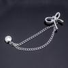 Multi-Function Magnetic Fixed Button Zinc Zinc Alloy Shorten Trouser Clip Crystal Bear Hem Cuff  Jeans