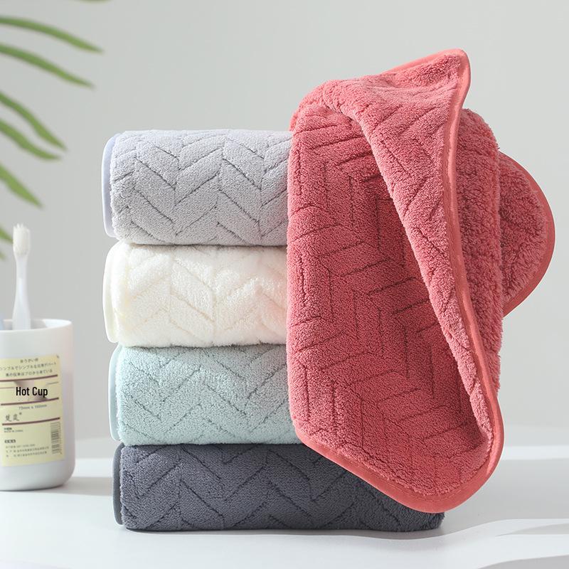 Мягкое и быстросохнущее полотенце для лица без ворса – Плотное, впитывающее, идеально для мужчин и женщин