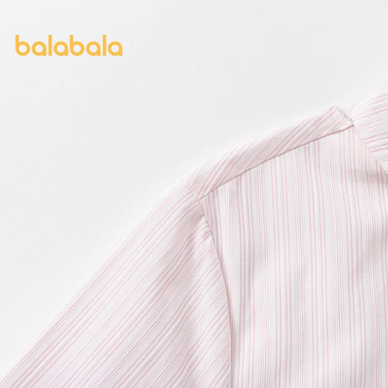 Сладкая полосатая рубашка с длинным рукавом для девочек Balabala
