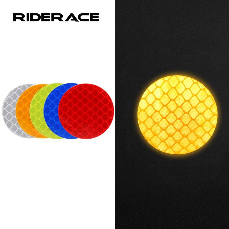 Велосипедные светоотражающие наклейки Предупреждение о безопасности Предупреждение обода колеса горного велосипеда Предупреждение Светоотражающая пленка Ночная безопасная езда Светоотражающая наклейка