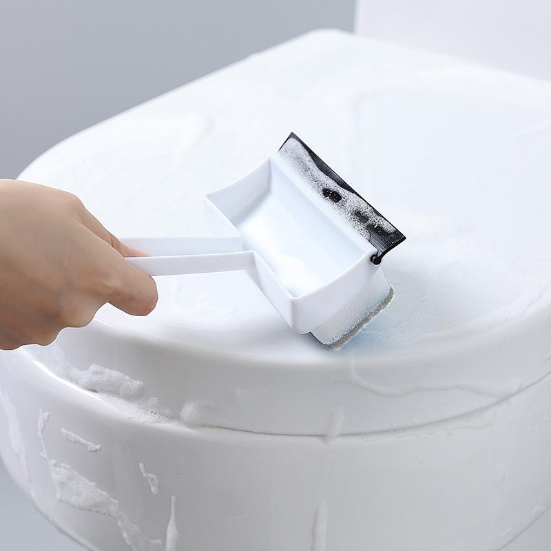 Стеклоочиститель Зеркальная губка Скраб для чистки ванной комнаты Щетка для чистки рабочего стола в ванной комнате Подвесной очиститель для воды Стеклоочиститель для окон