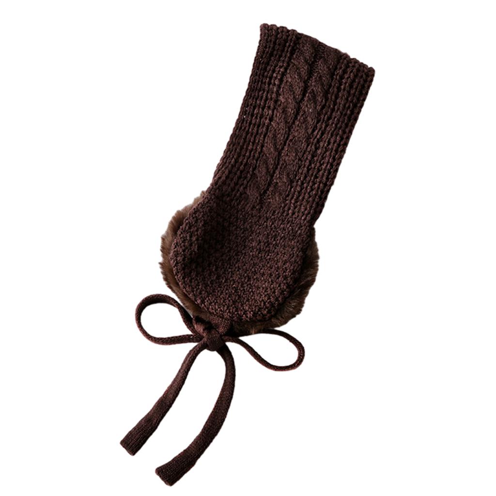 Мягкая эластичная зимняя теплая вязаная повязка на голову с ушами, вязаная крючком повязка на голову с ушами, вязаная повязка на голову для детей