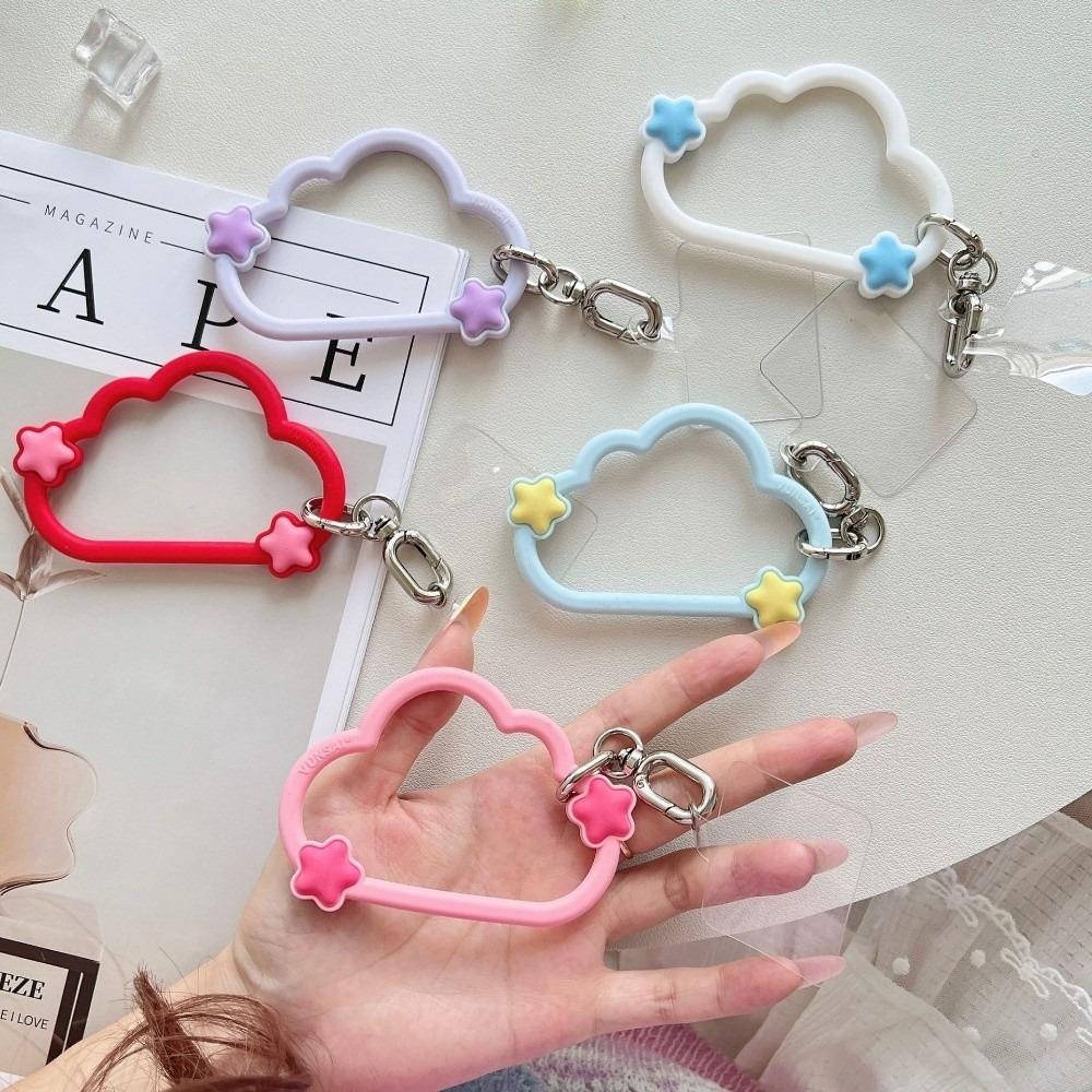 Cartoon Phone Lanyard Strap Silicone Phone Case Pendant INS Wrist Phone Strap Bag Charm
