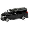 HJ64 1/64 toyota Alphard hybrid Custom версия/с люком на крыше черного цвета Готовый продукт