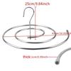 1 Pcs Round Spiral Quilt Sheets Hanger Stainless Steel Rotating Drying Rack Save Space Blanket Hanger Outdoor Home Balcony Hanger