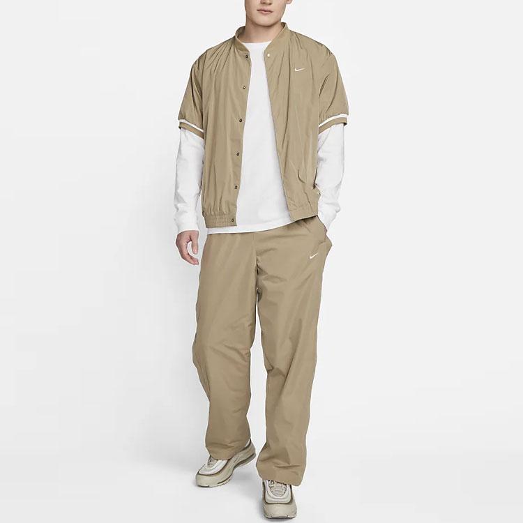 Nike Authentics Tear-Away Pants Brown Men Streetwear DX3334-247