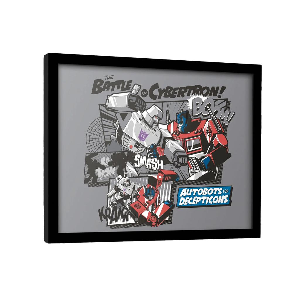Transformers Cybertron Framed Poster