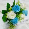 Photography Photo Gift Valentine's Day Flowers 6 Heads Crystal Grass Bouquet  Home Decorative