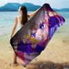 Magical Girl Anime S-Sailor M-Moon Big Microfiber Beach Towels Quick Dry Towel Sand Beach Towels Pool Towel for Travel Swim