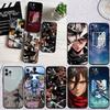 Чехол для телефона Attack on Titan Новый Высококачественный Чехол для iPhone 17 Pro Max Air
