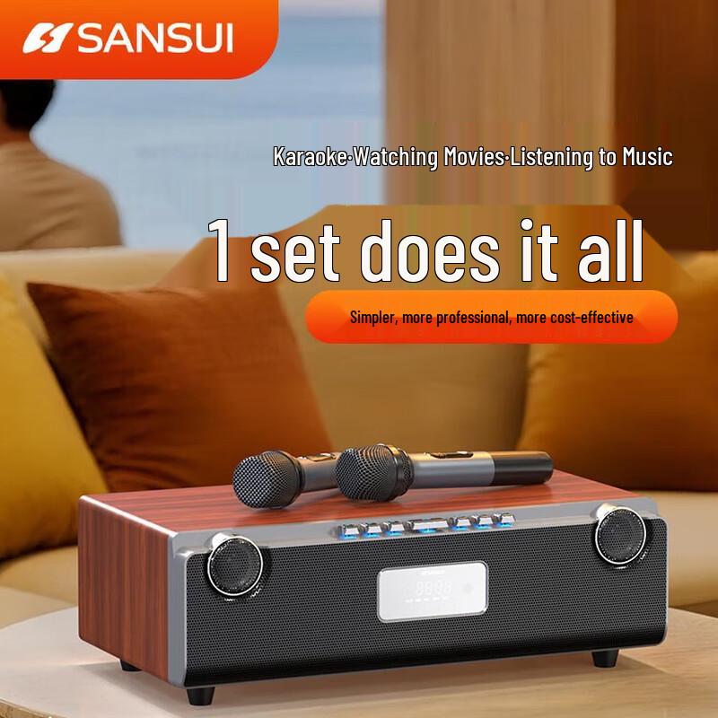 SANSUI N18 Home KTV Bluetooth Speaker System
