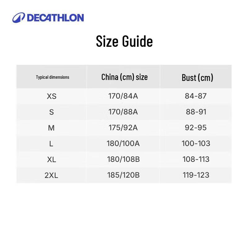 Мужская спортивная футболка с длинным рукавом Decathlon, быстросохнущая