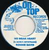 7inch Record RONNIE DAVIS - No Weak Heart NONE ON TOP RECORDS Jamaica Reggae, Ska & Dub Used