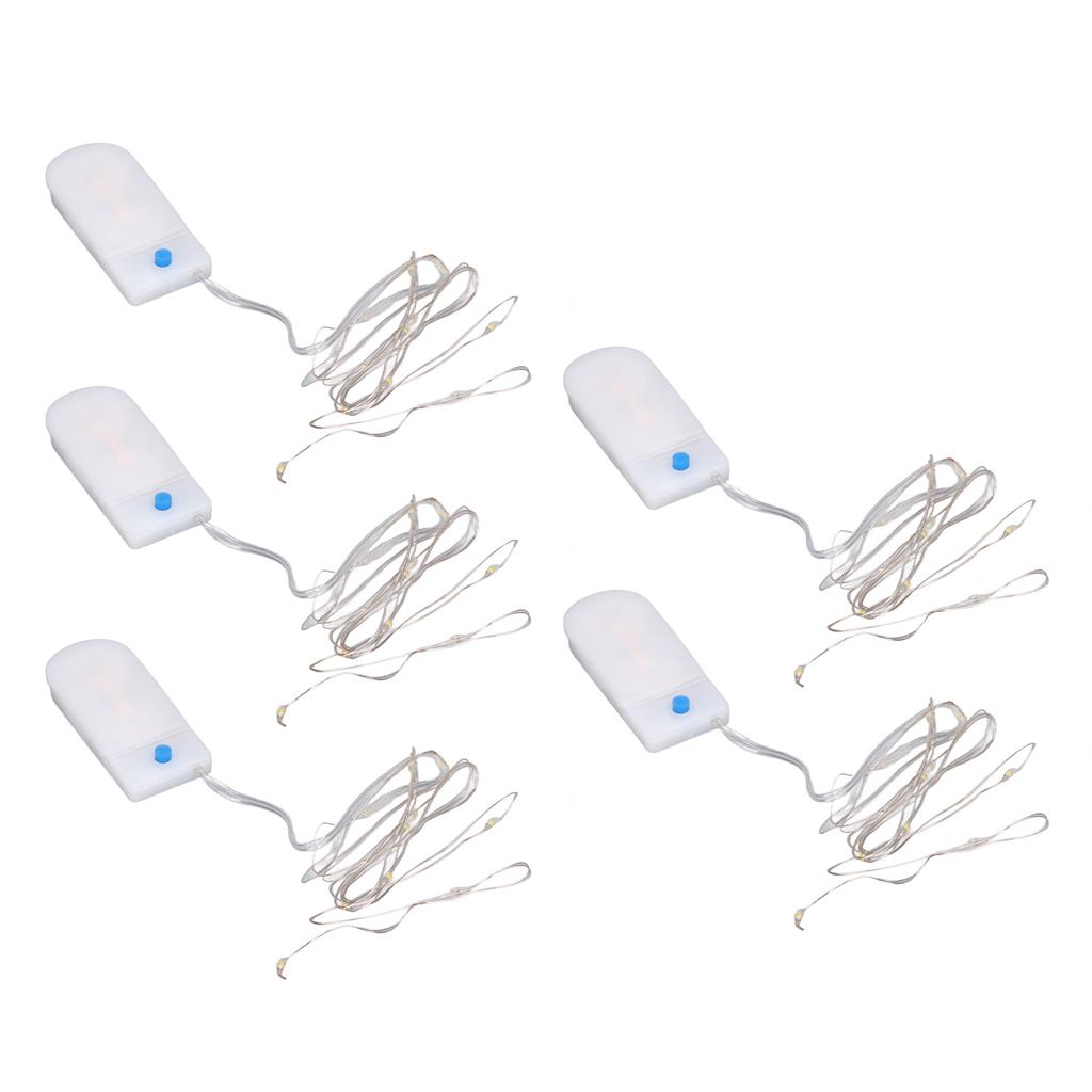 5pcs Mini LED Lights Romantic Elegant Light Weight DIY Making Convenient Decorative Accessories for