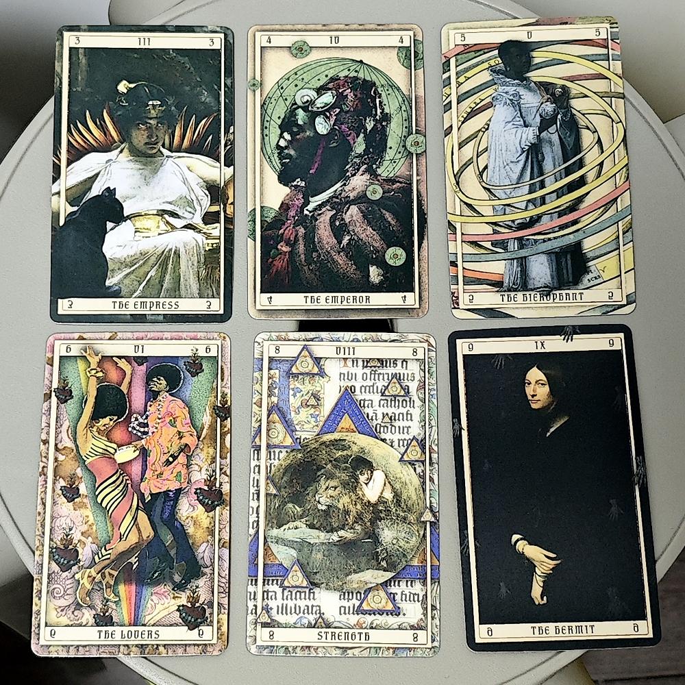 Новая колода Таро Бессмертных 10,3*6 см 78 карт Таро на основе системы Райдера-Уэйта