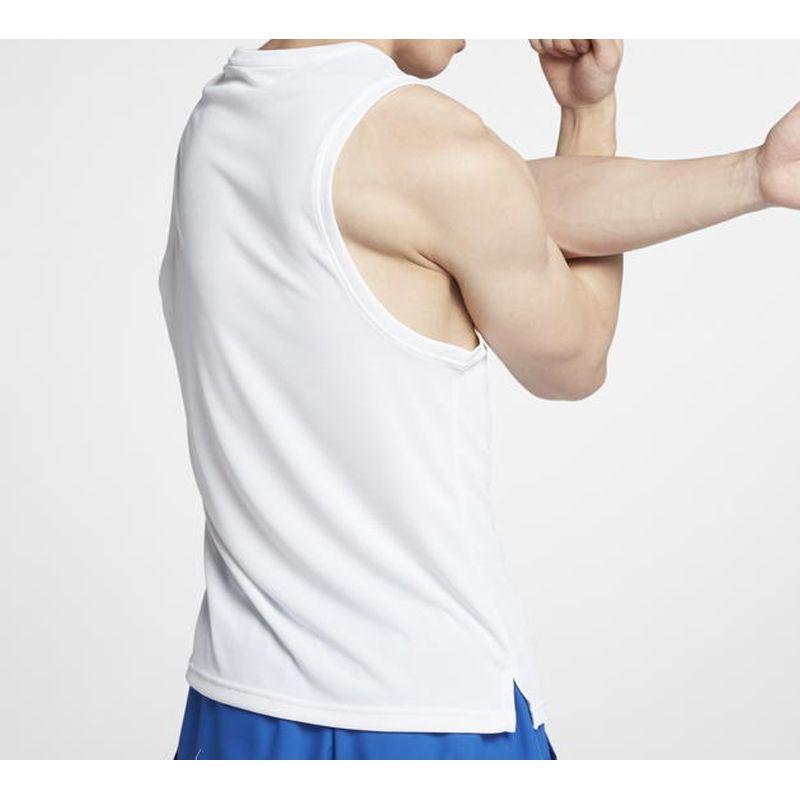 Nike Superset Training Tank Top Quick-Dry Fitness Vest Men Tops White AQ0464-100
