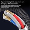 6A 0.25 0.5M Short Cable 90 Degree Elbow USB A Type C To Type C Cable Fast Charging Data Cord Power Bank Wire For iPhone 15 IPad