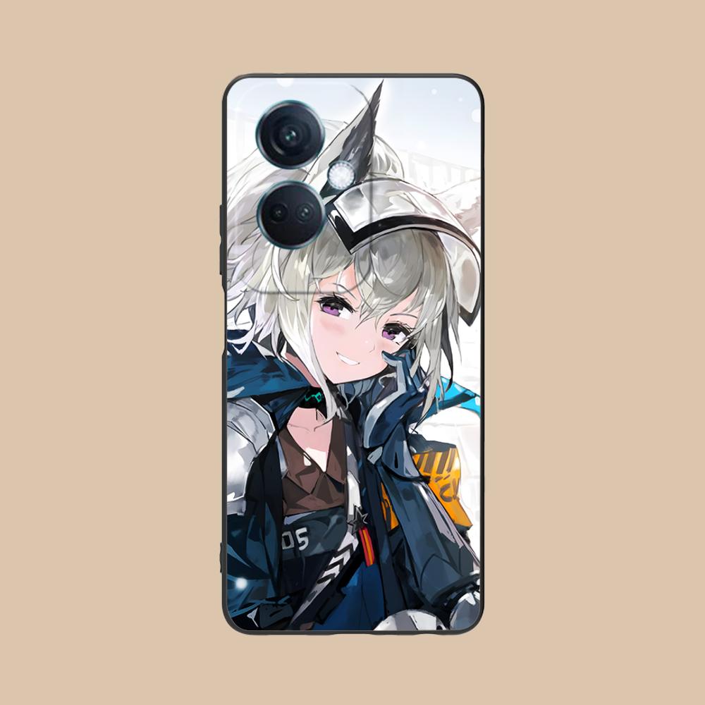 Arknights Grani Матовый ТПУ Чехол для Мобильного Телефона для OPPO Reno 14 13 12 11 10 9 8 7 6 5 F T Pro 5G Цветной Печатный Чехол