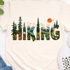 Hiking Mountain Shirt for Hiking Couples, Gifts Outdoor for Him or Her, Outdoor Entertaining, 1 Year Relationship Anniversary Gifts